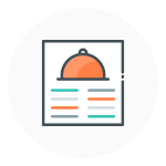 Escolha os seus menus​